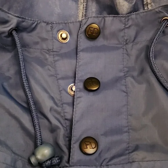 First Down Large Blue Windbreaker - Picture 10 of 13